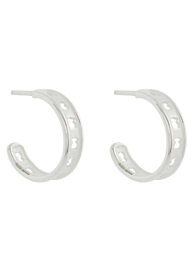 TOUS Pendientes TOUS Bear Row 1003713800 Plata