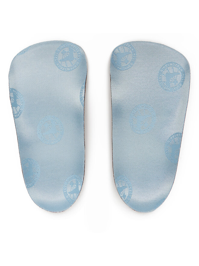 Birkenstock Устілки Birkenstock Blue Footbed Heels 1025933 Голубий