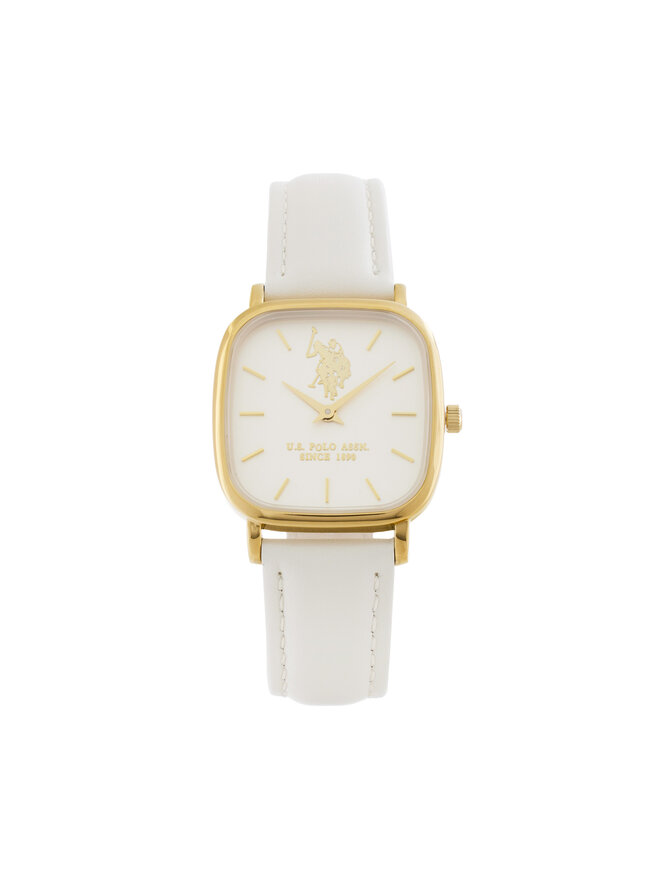 U.S. Polo Assn. Σετ Ρολόι & Βραχιόλι U.S. Polo Assn. Keira USP6396TW Λευκό