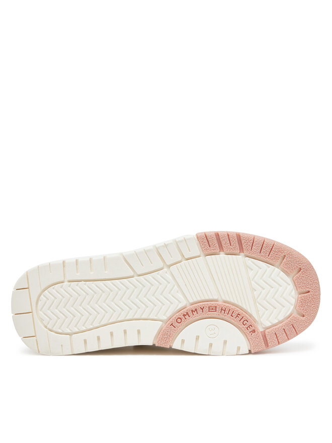 Tommy Hilfiger Sneakersy Tommy Hilfiger T3A9-33740-1355A Biały