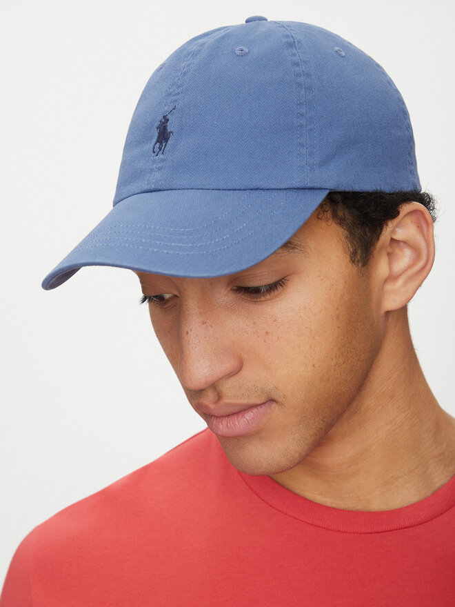 Polo Ralph Lauren Kšiltovka Polo Ralph Lauren Chino Ball Cap 710667709148 Modrá