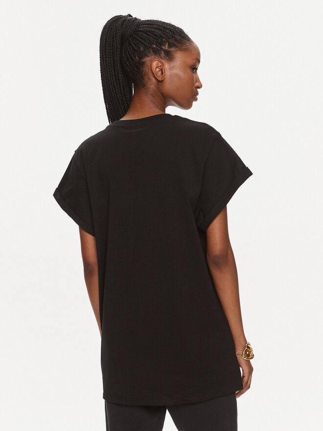 PINKO PINKO Camiseta 103138 A1P7 Negro Relaxed Fit