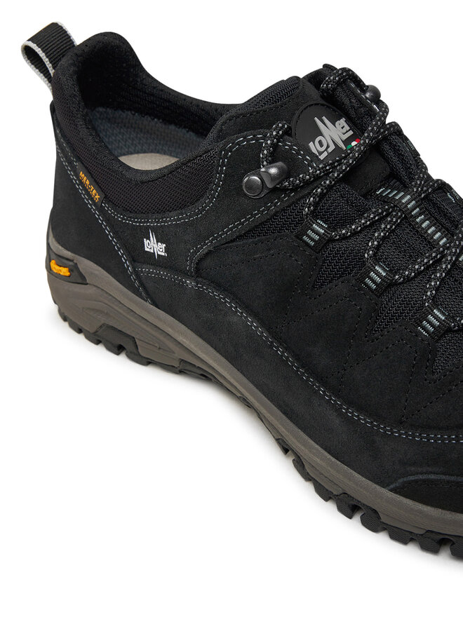 Lomer Pārgājienu apavi Lomer Sella II Mtx Suede 30042/B Melns