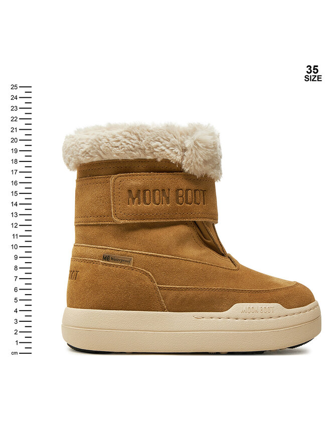 Moon Boot Snehule Moon Boot Junior Park Dtrap Boot Suede 80D3440040 Hnedá