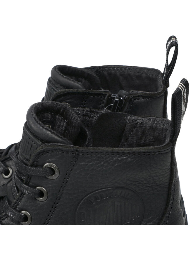 Palladium Schnürstiefeletten Palladium Pampa Zip Lth Ess 76888-008-M Schwarz