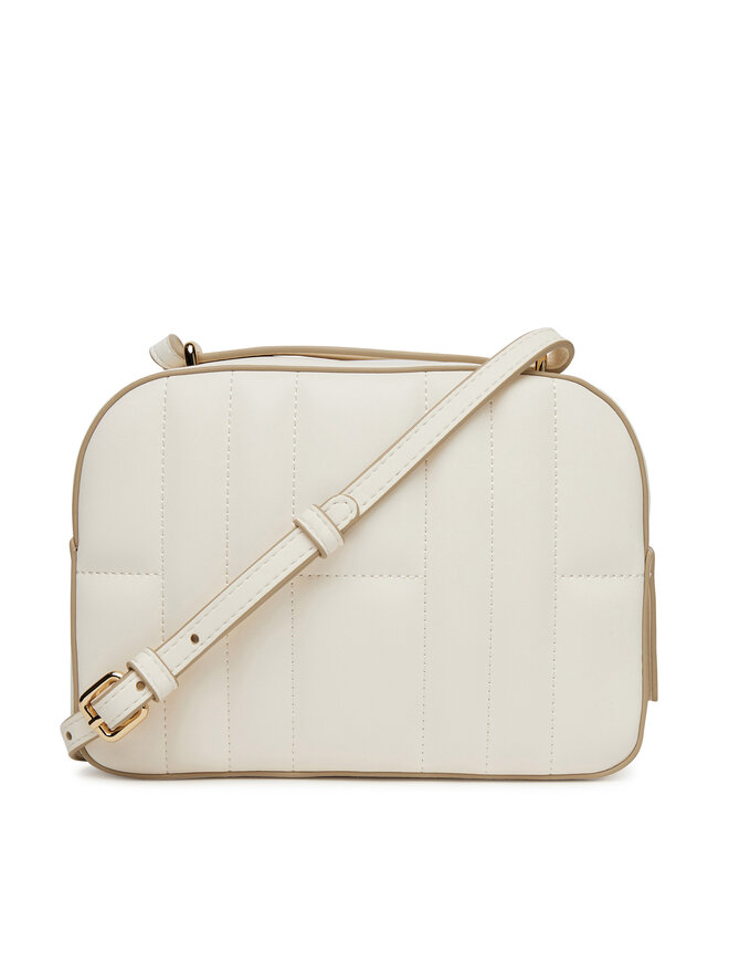 Tommy Hilfiger Bolso Tommy Hilfiger Th Feminine Conv Camera Bag AW0AW17453 Écru