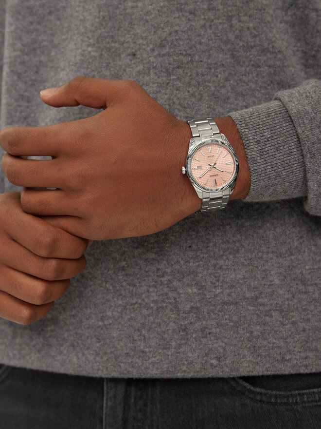 Casio Zegarek Casio Timeless Collection MTP-1302PE-4AVEF Srebrny