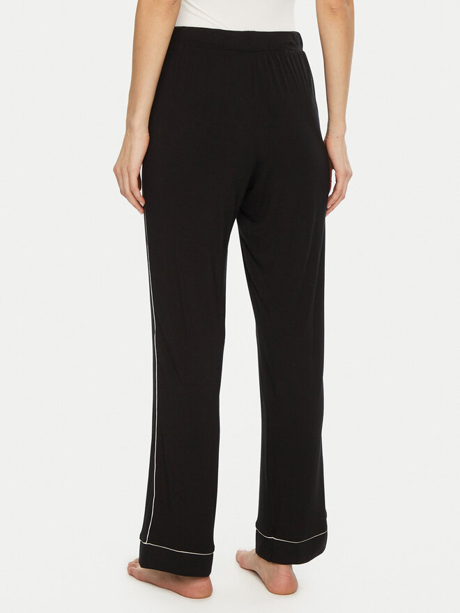 Hunkemöller Hunkemöller Pyjamahose Essential 201759 Schwarz Regular Fit