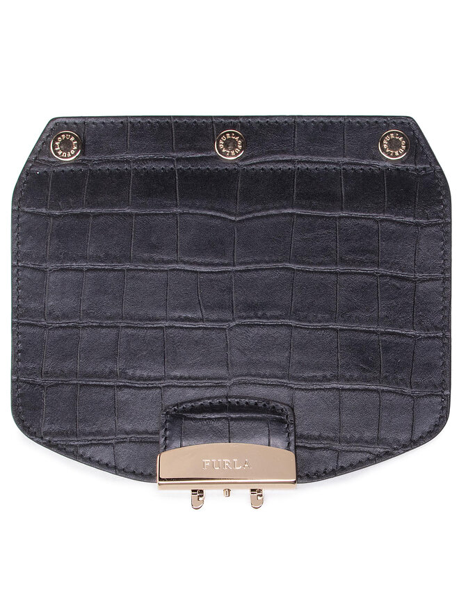 Austauschbare Klappe Furla Metropolis K056EP0 KO0000 O6000 1 007 20 IT K Schwarz eschuhe