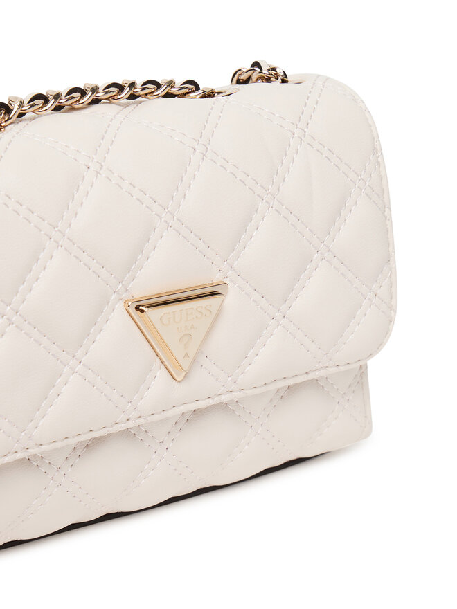 Guess Ročna torba Guess Giully II Mini HWQG96 73740 Bela