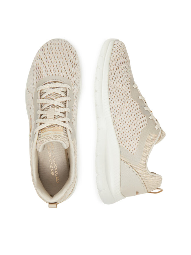 Skechers Сникърси Skechers BOUNTIFUL 12607 NAT Бежов