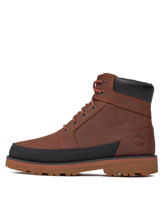 Timberland Schnürstiefeletten Timberland Courma Kid Boot W/ Rand TB0A62WNF131 Braun