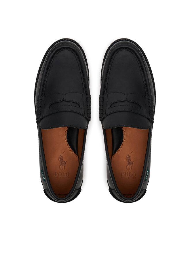 Polo Ralph Lauren Mokaszin Polo Ralph Lauren Jett Lug-Sole 803961420001 Fekete