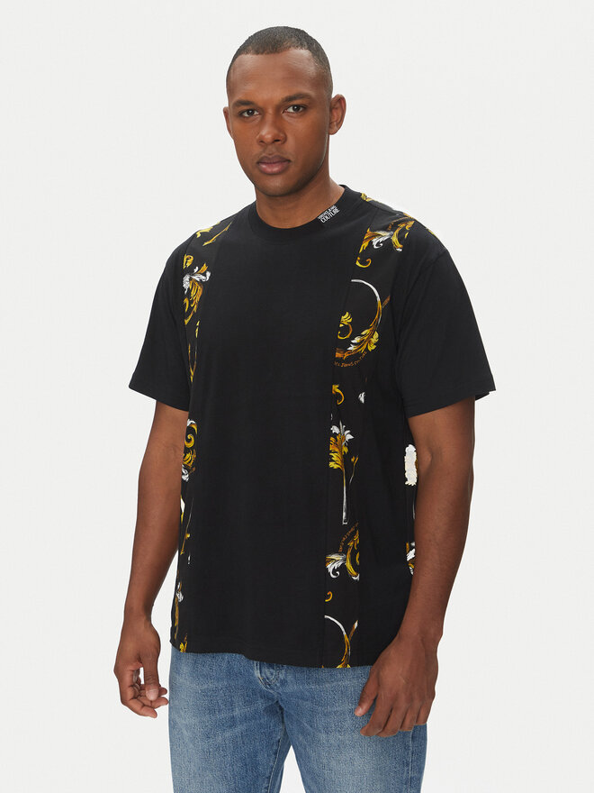 Versace Jeans Couture Versace Jeans Couture T-Shirt 78GAH615 Schwarz Regular Fit