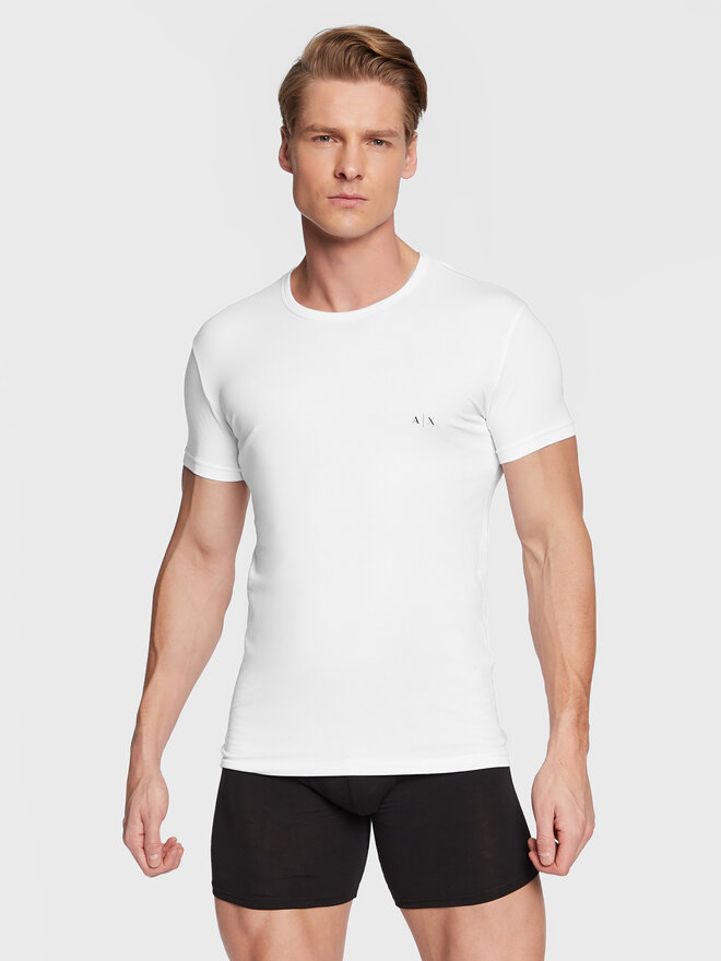 Armani Exchange Armani Exchange 2er-Set T-Shirts 956005 CC282 42520 Bunt Slim Fit
