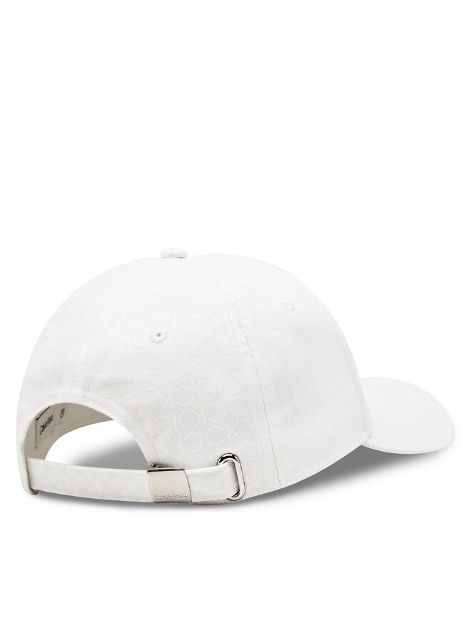 Calvin Klein Czapka z daszkiem Calvin Klein K60K611999 Biały