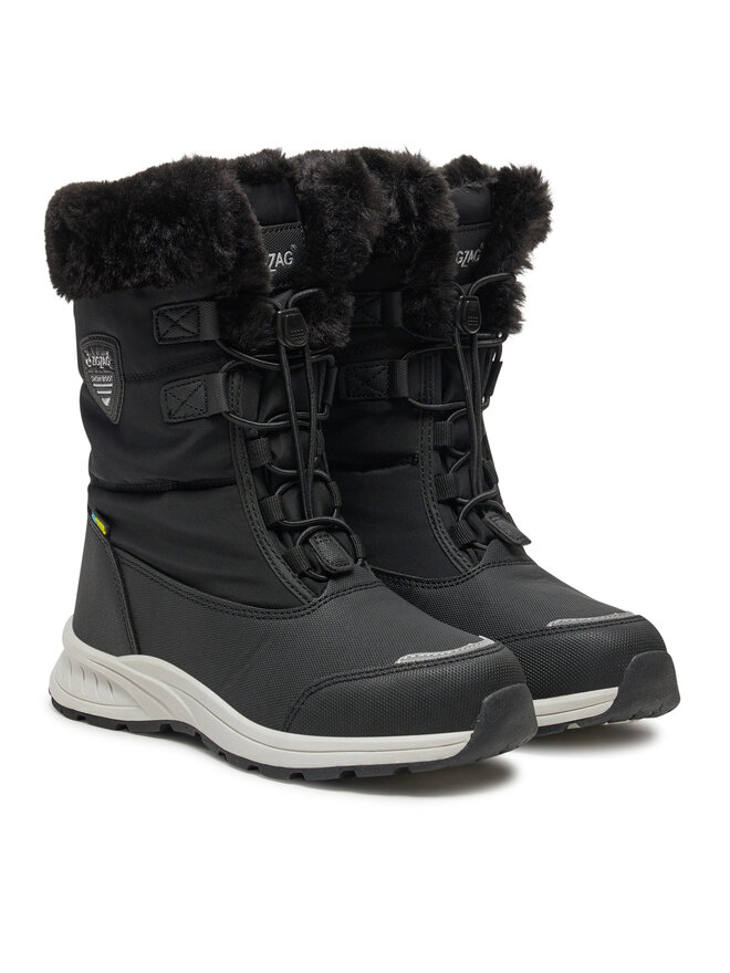 ZigZag Snehule ZigZag Wesend Kids Boot WP V2 Z244389 Čierna