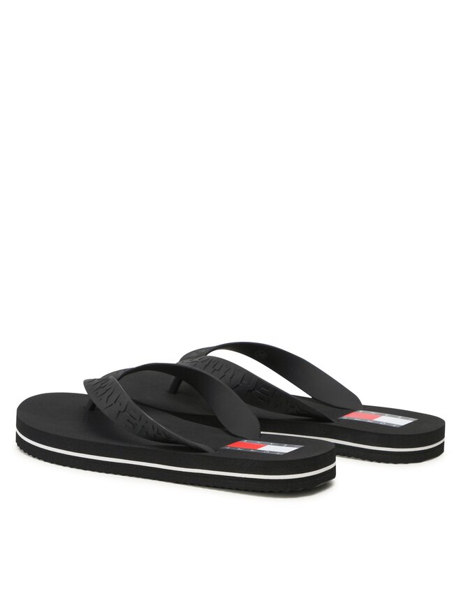 Tommy Jeans Infradito Tommy Jeans Tjw Flag Eva Beach Sandal EN0EN02194 Nero