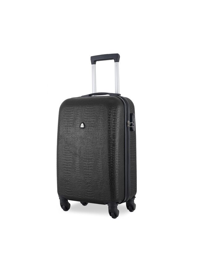 Semi Line Μεσαία Βαλίτσα Semi Line T5638-2 Μαύρο