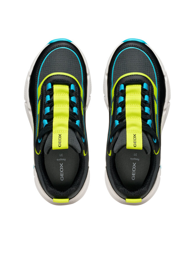 Geox Sneakersy Geox J Flexyper Plus J56MVB 0FU54 C0035 S Černá