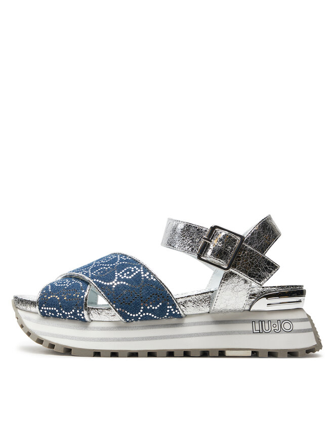 Liu Jo Sandali Liu Jo Maxi Wonder 11 BA4105 EX259 Blu scuro