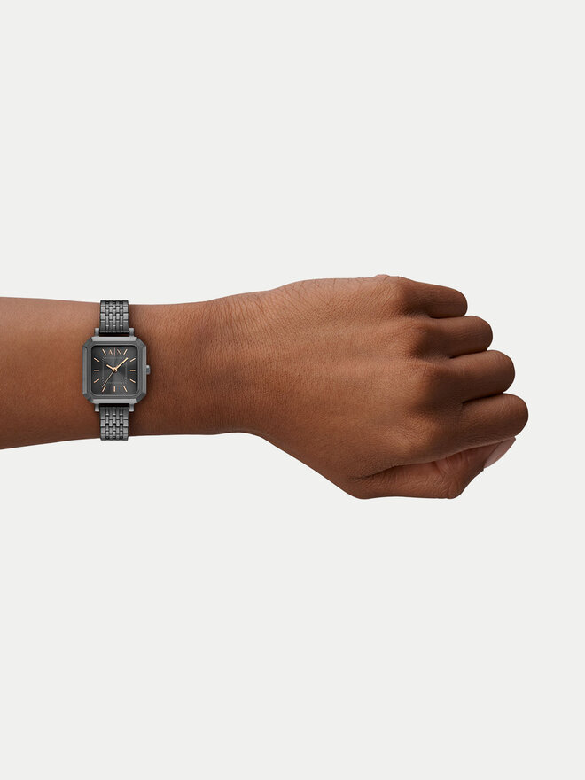 Armani Exchange Годинник Armani Exchange Leila AX5732 Чорний