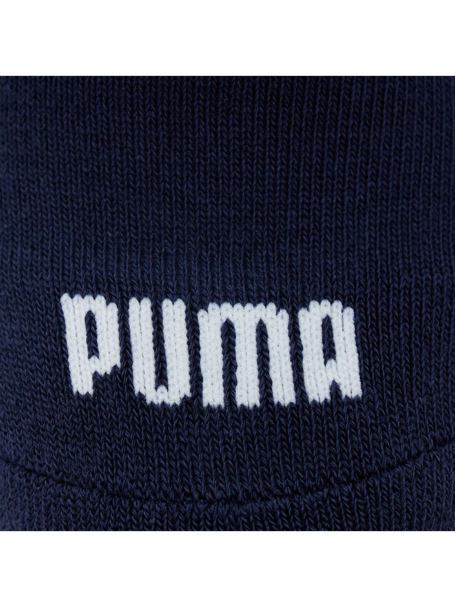 Puma Zestaw 2 par wysokich skarpet unisex Puma Cushioned Quarter 3P Unisex 907943 Granatowy