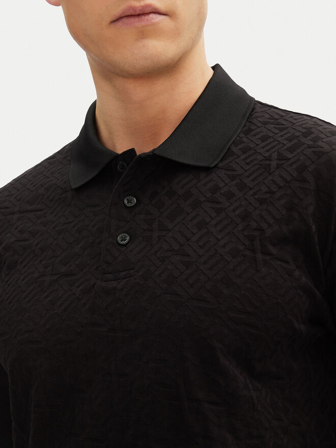 Armani Exchange Armani Exchange Poloshirt XM000477 AF10337 FC013 Schwarz Regular Fit