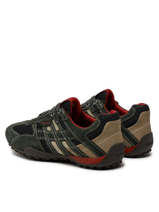 Geox Pusbačiai Geox U Snake K U4207K 02214 C1300 Žalia