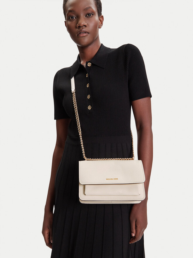 MICHAEL Michael Kors Τσάντα MICHAEL Michael Kors Claire 30T4GC7L3T Εκρού