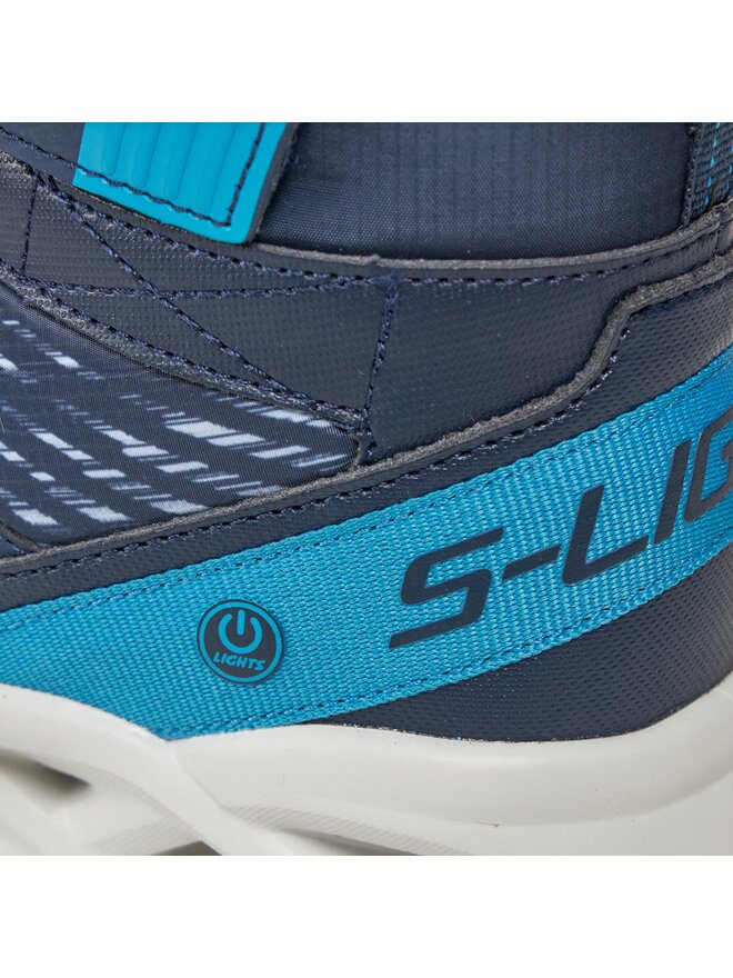 Skechers Sneakersy Skechers Twisted-Brights 401651L/NVBL Granatowy