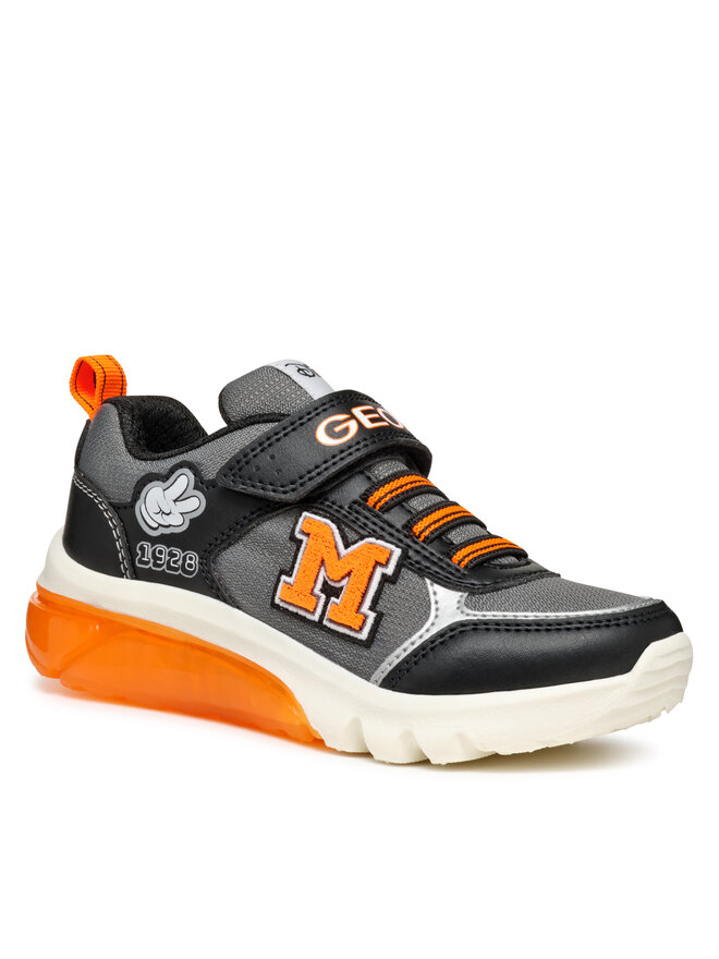 Geox Sneakersy Geox J Ciberdron Boy J46LBH 054FU C0039 S Černá