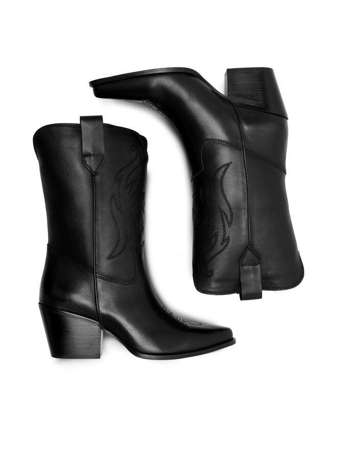 Badura Kovbojská obuv Badura 222FW92 Černá
