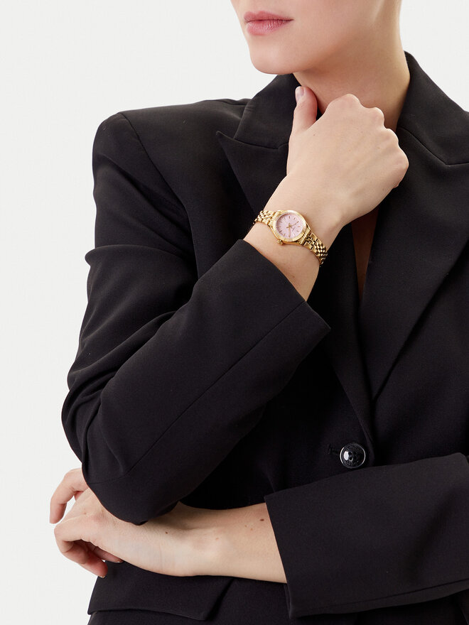 Timex Hodinky Timex Legacy Mini TW2W90800 Zlatá