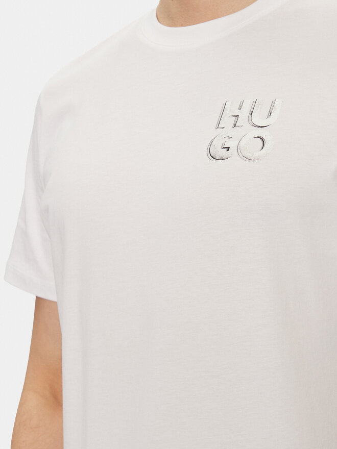 HUGO HUGO Camiseta Detzington241 50508944 Blanco Regular Fit