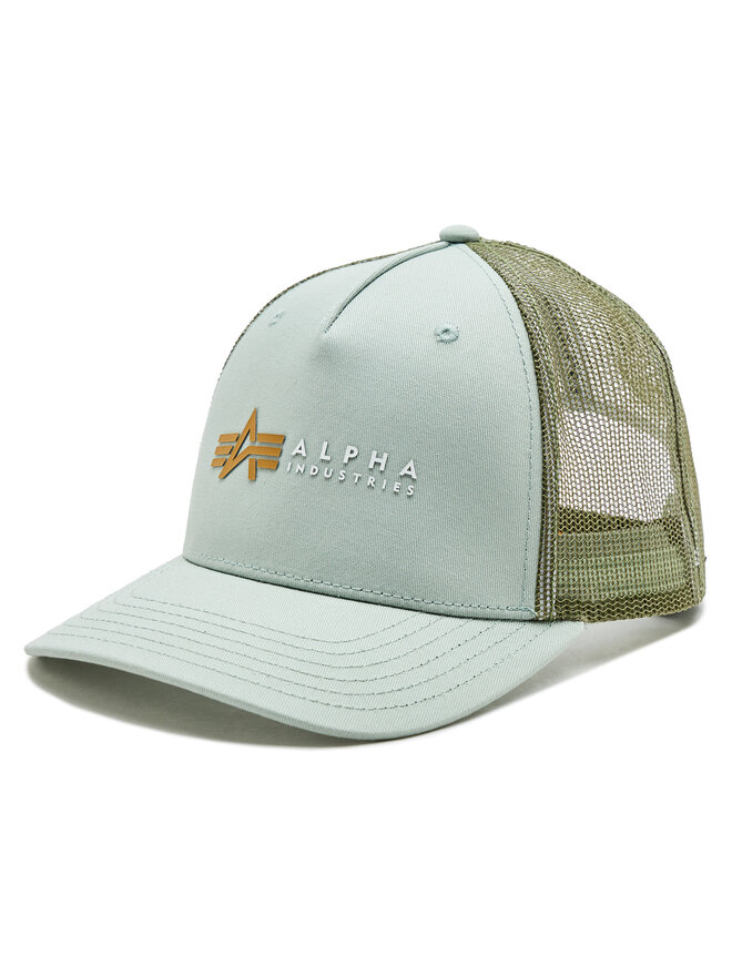 Alpha Industries Kšiltovka Alpha Industries Label 106901 Zelená