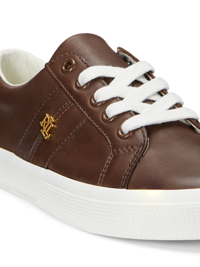 LAUREN RALPH LAUREN Sneakersy LAUREN RALPH LAUREN 802775372007 Hnedá