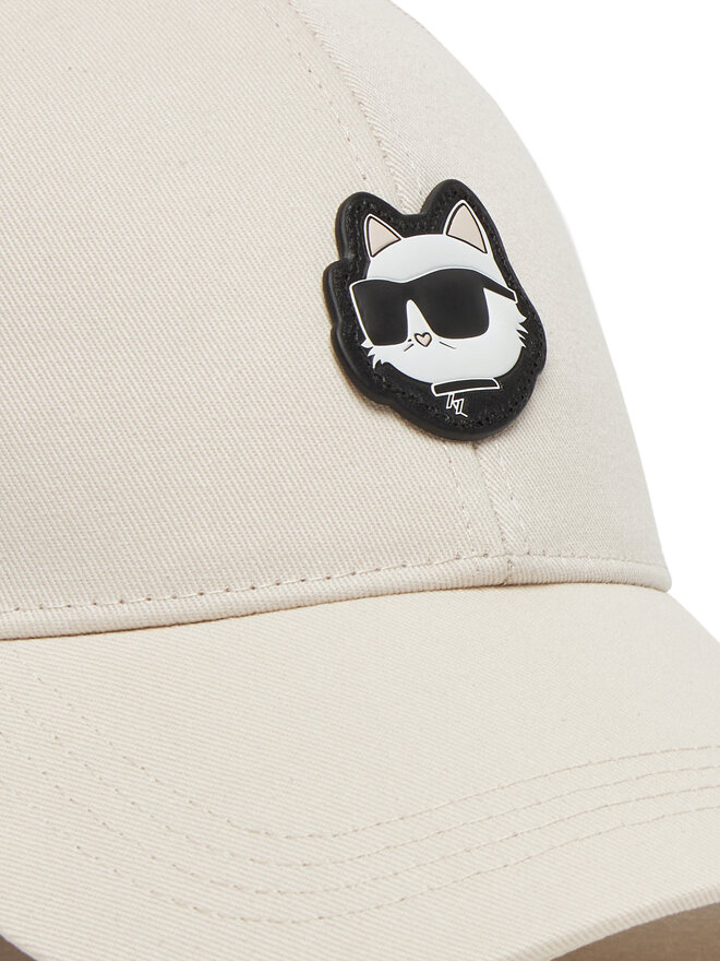 KARL LAGERFELD Kapa s šiltom KARL LAGERFELD A2W33060 Bež