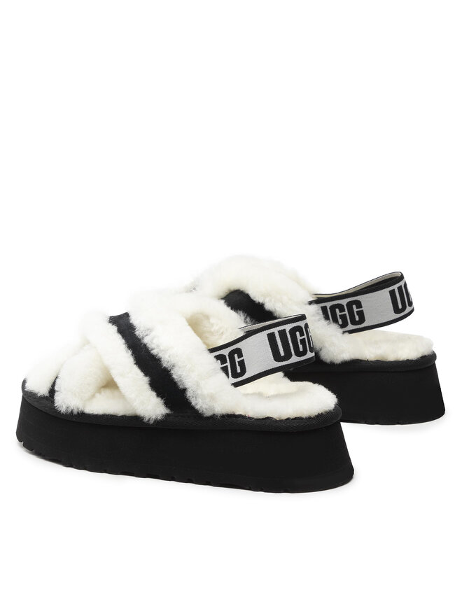 Ugg Hausschuhe Ugg W Disco Cross Slide 1121550 Weiß