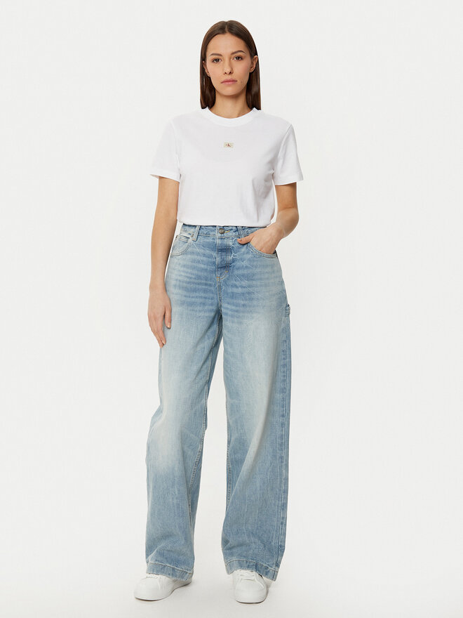 Calvin Klein Jeans Calvin Klein Jeans Футболка J20J225084 Білий Regular Fit