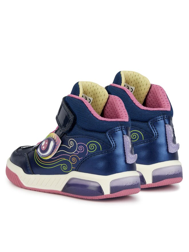 Geox Sneakers Geox J Inek Girl J36ASB 0NFEW C4243 D Bleumarin