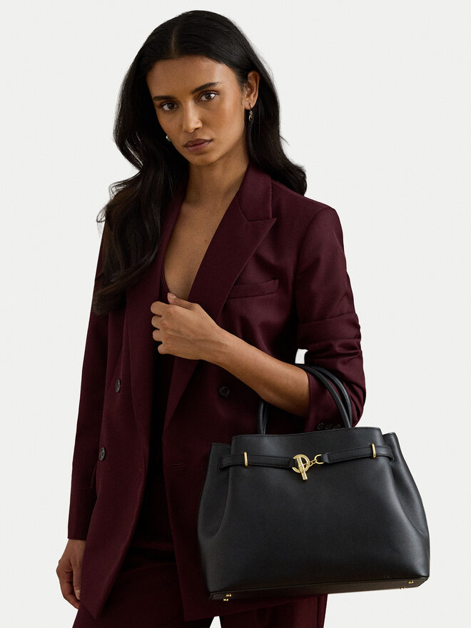 LAUREN RALPH LAUREN Handtasche LAUREN RALPH LAUREN 431P03417002 Schwarz