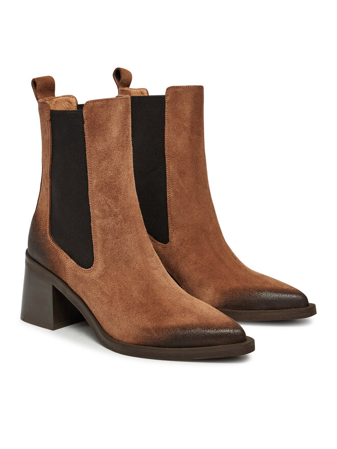 R.Polański Stiefeletten R.Polański 1862 Braun