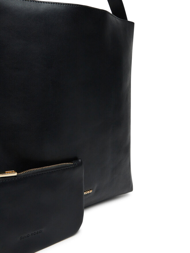 GINO ROSSI Ročna torba Gino Rossi C-ANA-RX8786 Črna