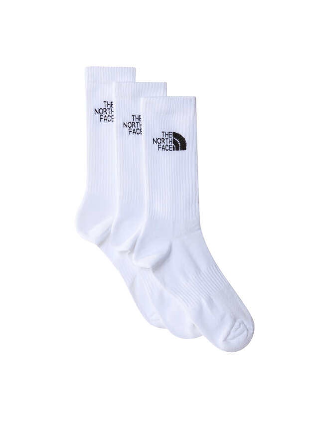 The North Face Комплект 3 чифта дълги чорапи мъжки The North Face NF0A882HFN41 Бял