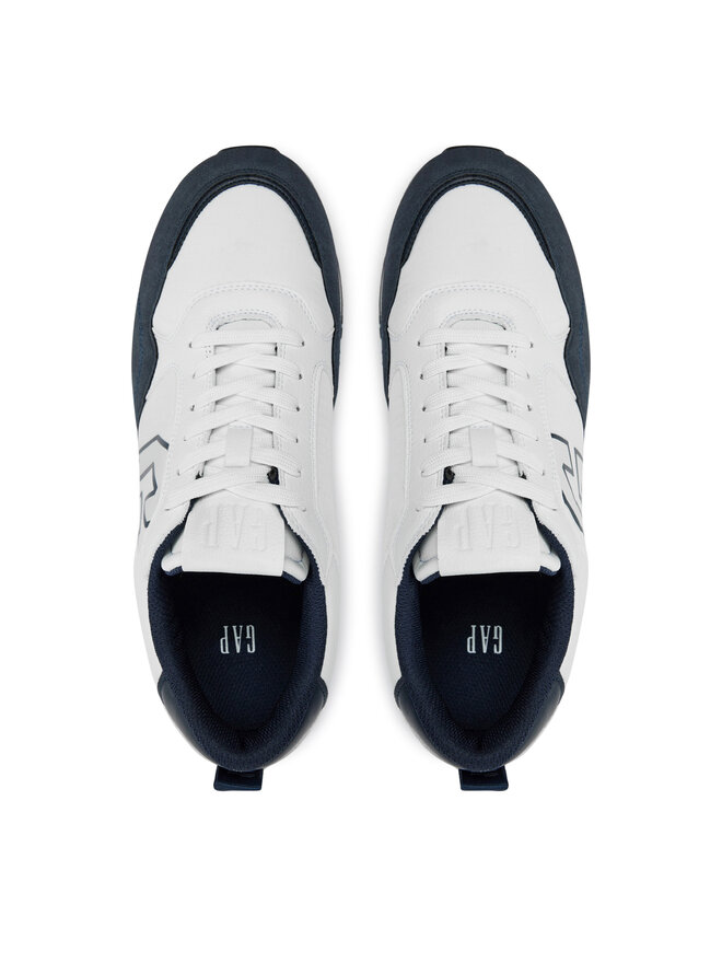 Gap Сникърси Gap New York Ii Rps GAF002F5SMWELBGP Бял