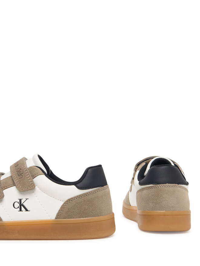 Calvin Klein Sneakers Calvin Klein Low Cut Velcro Sneaker V1X9-83443-0318 S Beige