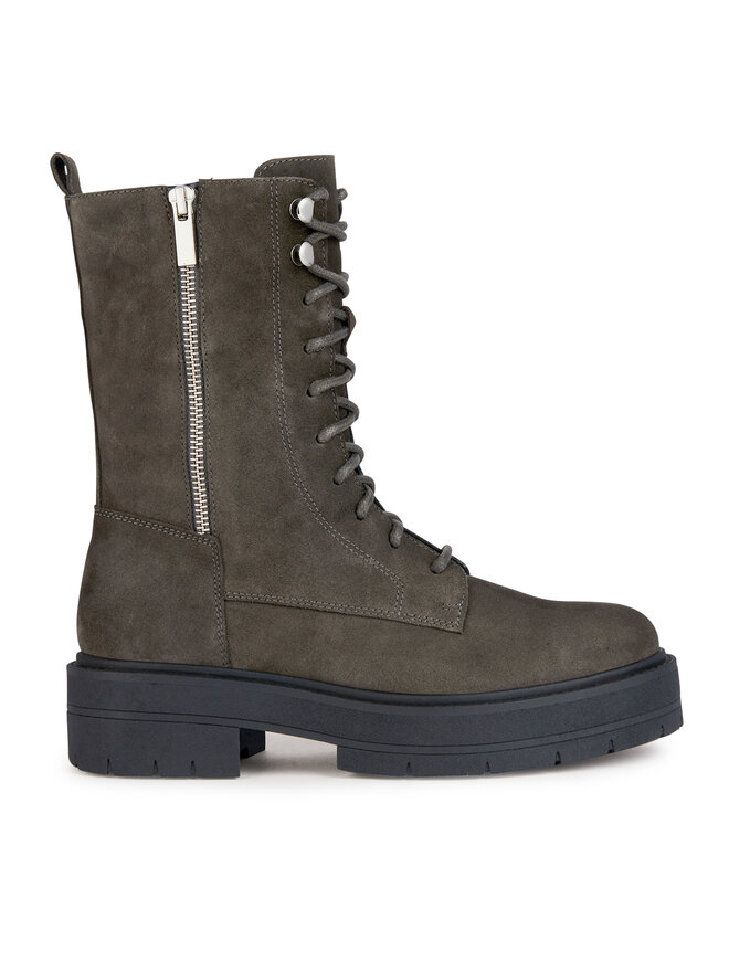 Geox Členková obuv Geox D Spherica Ec7 D36VDJ 00022 C9002 Sivá