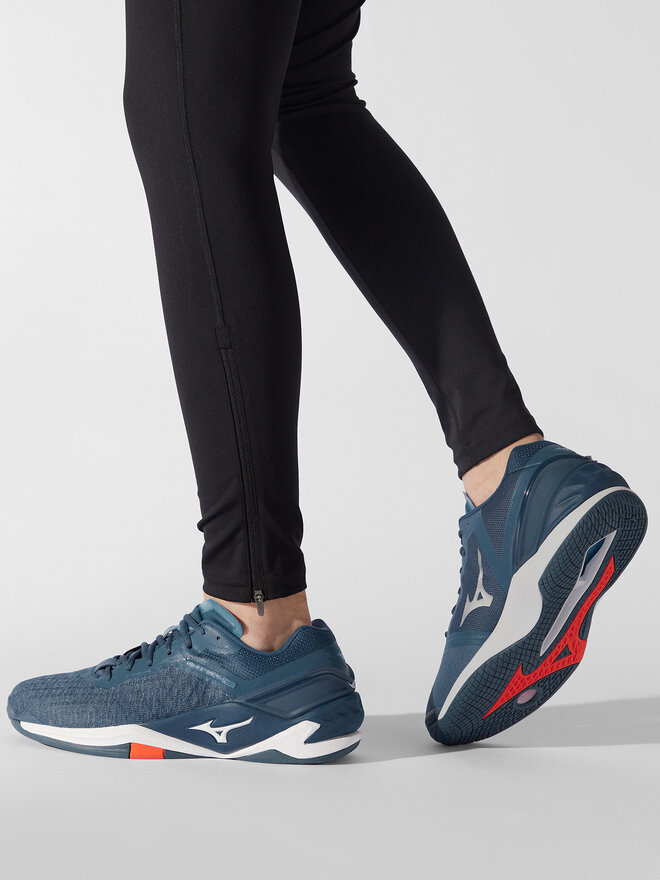 Mizuno Обувки за зала Mizuno Wave Stealth Neo X1GA200021 Син
