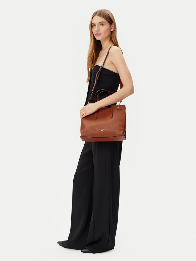 Gianni Chiarini Ročna torba Gianni Chiarini Altea BS 11646 RNGDBL Rjava